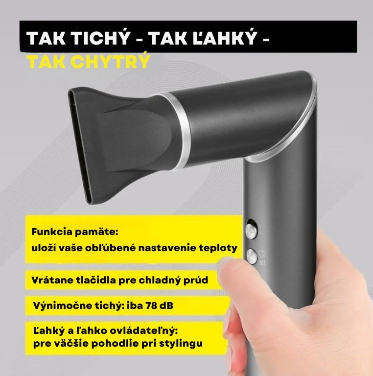 VITALmaxx Fén na vlasy a Hairstyler s BLDC motorom STYLE & SHINE 15537 (5)